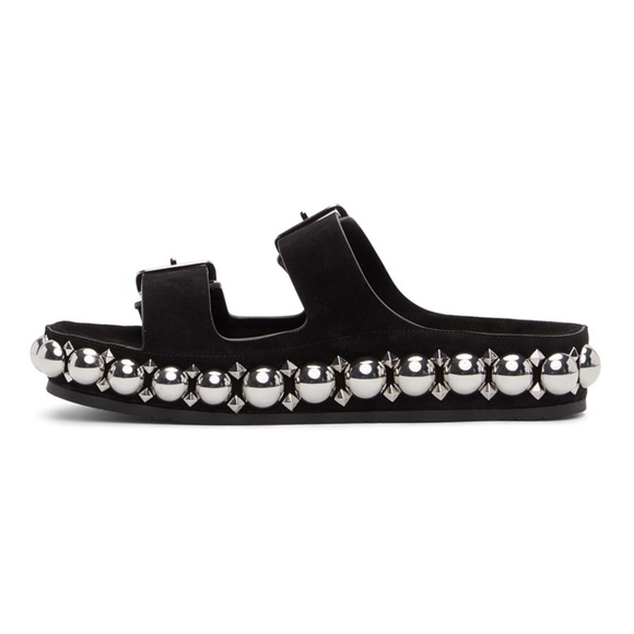 ALAÏA Black Sandal (SINGLE SHOE ONLY) Amputee Luxury Footwear - Picture 4 of 4